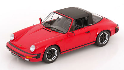 KK Scale 1983 Porsche 911 SC Targa w/ Removable Roof G Series Guards Red 1:18