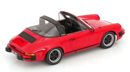 KK Scale 1983 Porsche 911 SC Targa w/ Removable Roof G Series Guards Red 1:18