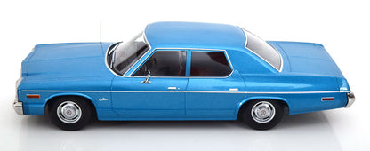 KK Scale 1974 Dodge Monaco Blue Metallic 1:18
