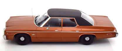 KK Scale 1974 Dodge Monaco Brown Metallic 1:18