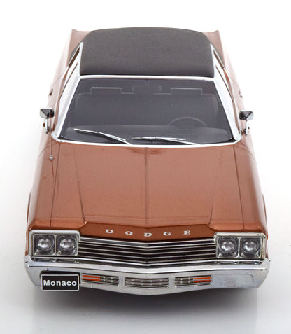 KK Scale 1974 Dodge Monaco Brown Metallic 1:18