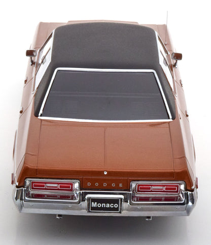 KK Scale 1974 Dodge Monaco Brown Metallic 1:18