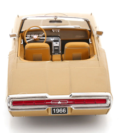 KK Scale 1966 Ford Thunderbird Convertible Gold Metallic 1:18