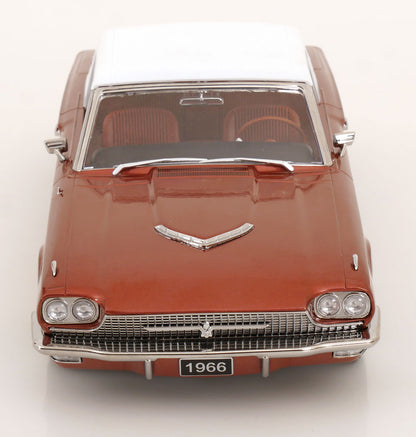 KK Scale 1966 Ford Thunderbird Coupe Copper Metallic 1:18
