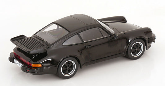 KK Scale 1977 Porsche 911 930 Turbo 3.3 Black 1:18