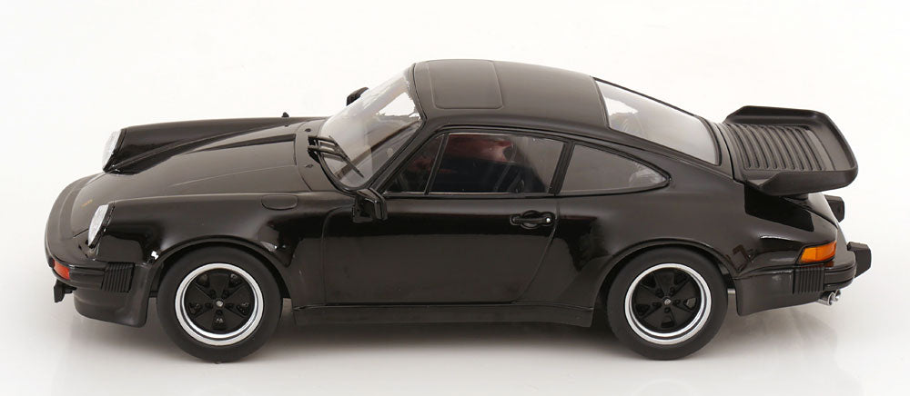 KK Scale 1977 Porsche 911 930 Turbo 3.3 Black 1:18