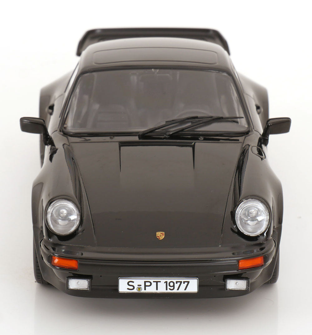 KK Scale 1977 Porsche 911 930 Turbo 3.3 Black 1:18