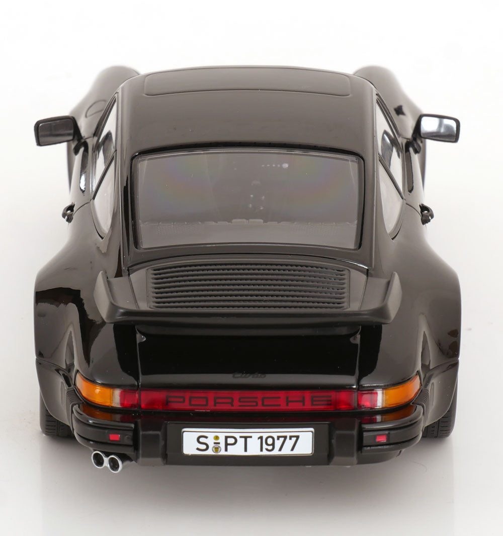 KK Scale 1977 Porsche 911 930 Turbo 3.3 Black 1:18