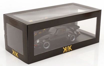 KK Scale 1977 Porsche 911 930 Turbo 3.3 Black 1:18