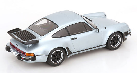 KK Scale 1977 Porsche 911 930 Turbo 3.3 Silver Metallic 1:18