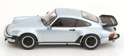KK Scale 1977 Porsche 911 930 Turbo 3.3 Silver Metallic 1:18