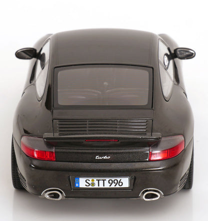 KK Scale 2000 Porsche 911 Turbo (996) Black 1:18