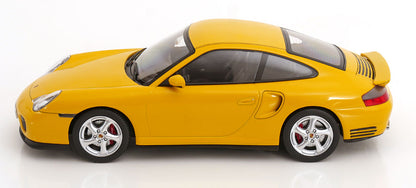 KK Scale 2000 Porsche 911 Turbo (996) Yellow 1:18
