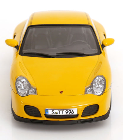 KK Scale 2000 Porsche 911 Turbo (996) Yellow 1:18