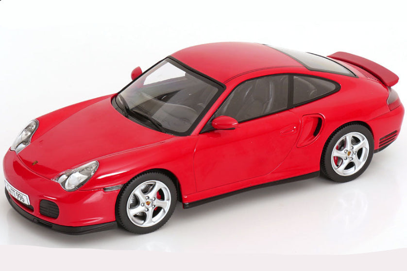 1/18 Porsche 911 Tu rbo 3.3，KK-Scale KK Scale 2000 Porsche 911 Turbo (996) Guards Red 1:18 – STM Diecast