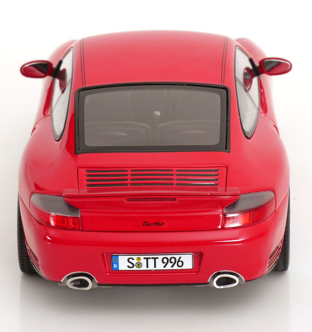 KK Scale 2000 Porsche 911 Turbo (996) Guards Red 1:18