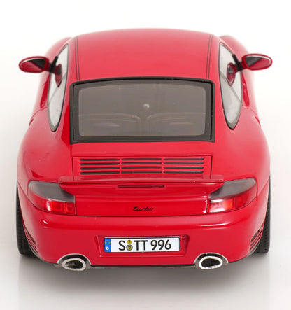 KK Scale 2000 Porsche 911 Turbo (996) Guards Red 1:18