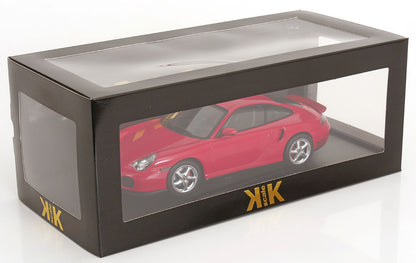 KK Scale 2000 Porsche 911 Turbo (996) Guards Red 1:18
