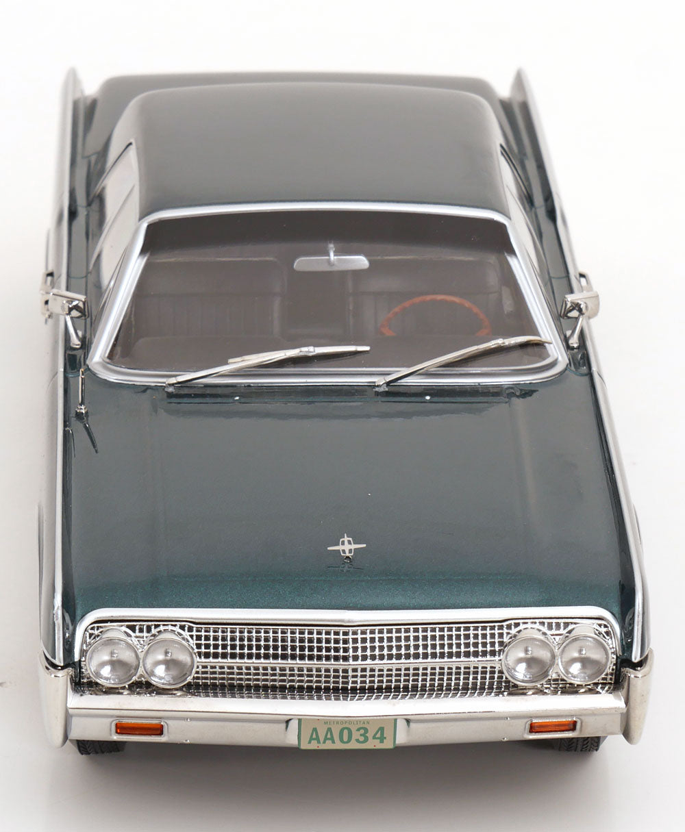 KK Scale 1963 Lincoln Continental Sedan "Matrix" Films Green Metallic 1:18