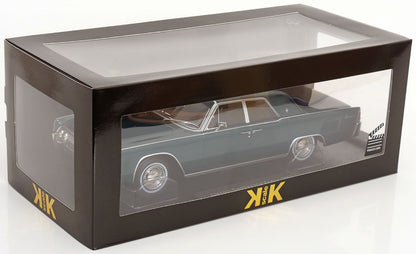 KK Scale 1963 Lincoln Continental Sedan "Matrix" Films Green Metallic 1:18