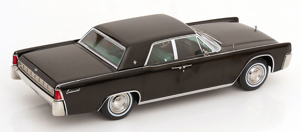 KK Scale 1963 Lincoln Continental Sedan Black 1:18