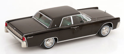 KK Scale 1963 Lincoln Continental Sedan Black 1:18