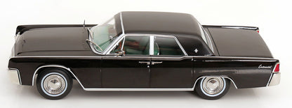KK Scale 1963 Lincoln Continental Sedan Black 1:18