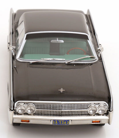 KK Scale 1963 Lincoln Continental Sedan Black 1:18