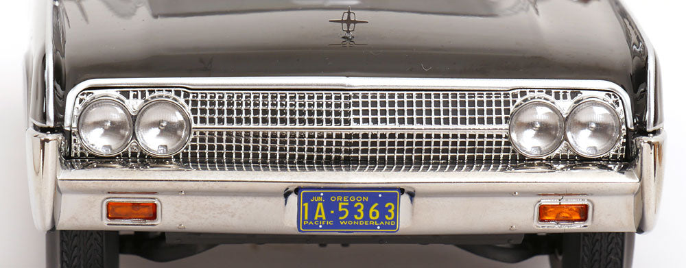 KK Scale 1963 Lincoln Continental Sedan Black 1:18