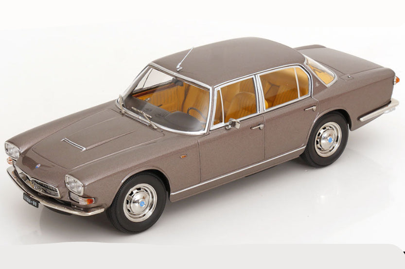 KK Scale 1965 Maserati Quattroporte I Grey Metallic 1:18