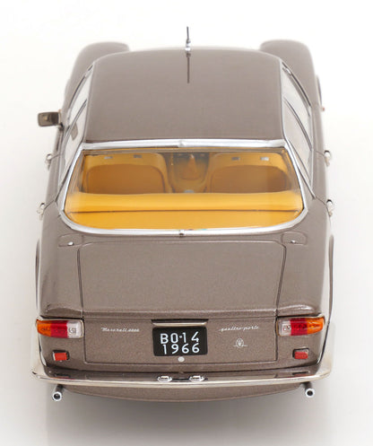 KK Scale 1965 Maserati Quattroporte I Grey Metallic 1:18