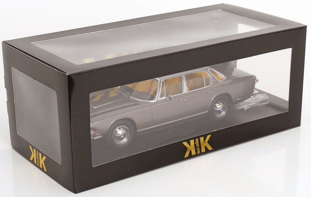 KK Scale 1965 Maserati Quattroporte I Grey Metallic 1:18