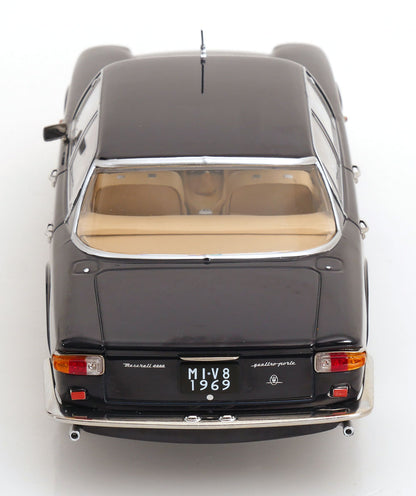 KK Scale 1965 Maserati Quattroporte I Dark Blue 1:18