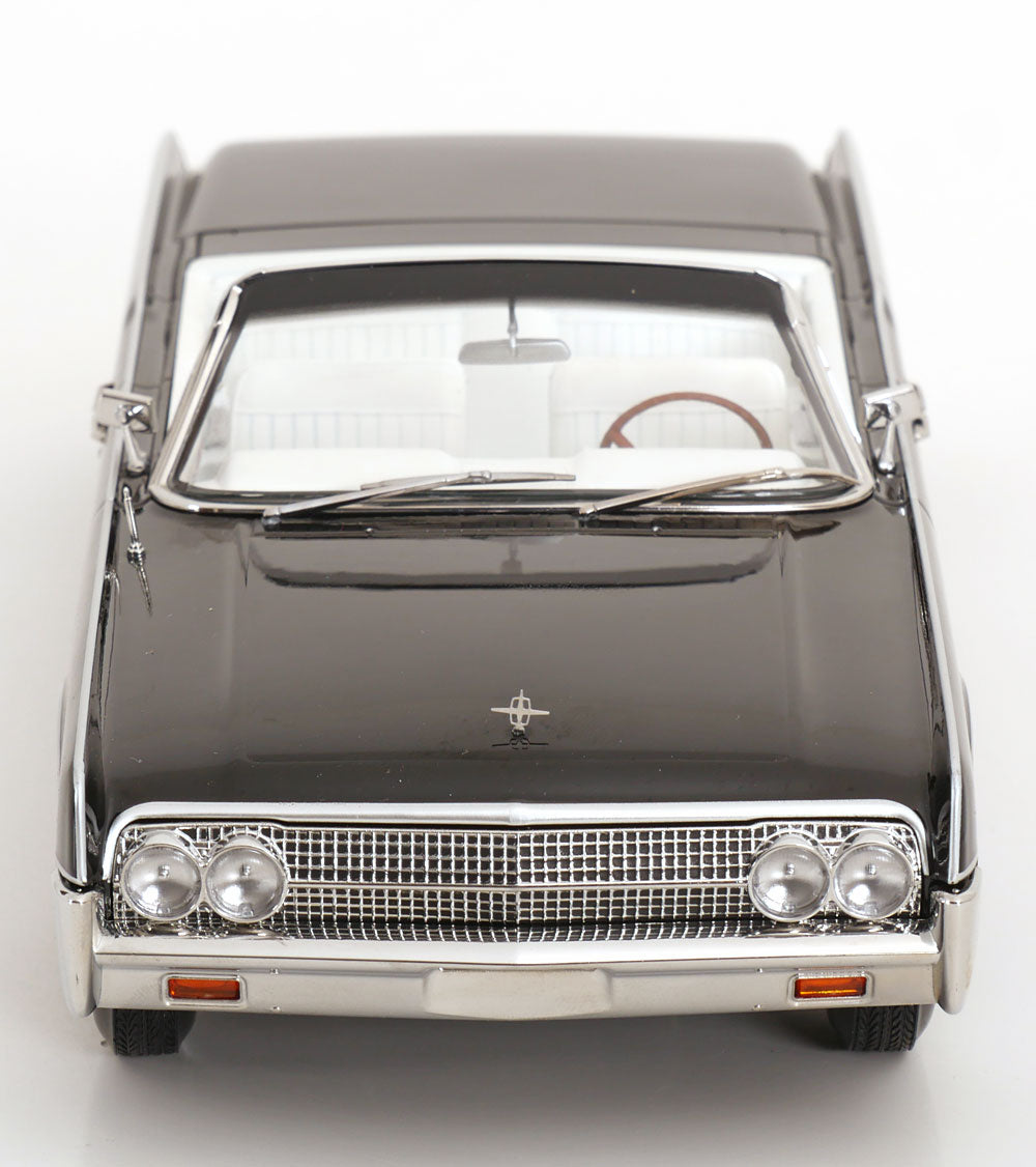 KK Scale 1963 Lincoln Continental Convertible "Bad Boys" Black 1:18