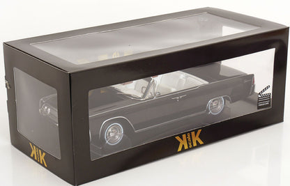KK Scale 1963 Lincoln Continental Convertible "Bad Boys" Black 1:18