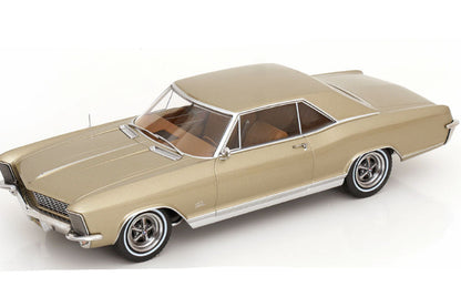 KK Scale 1965 Buick Riviera Gold Metallic 1:18
