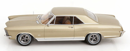KK Scale 1965 Buick Riviera Gold Metallic 1:18