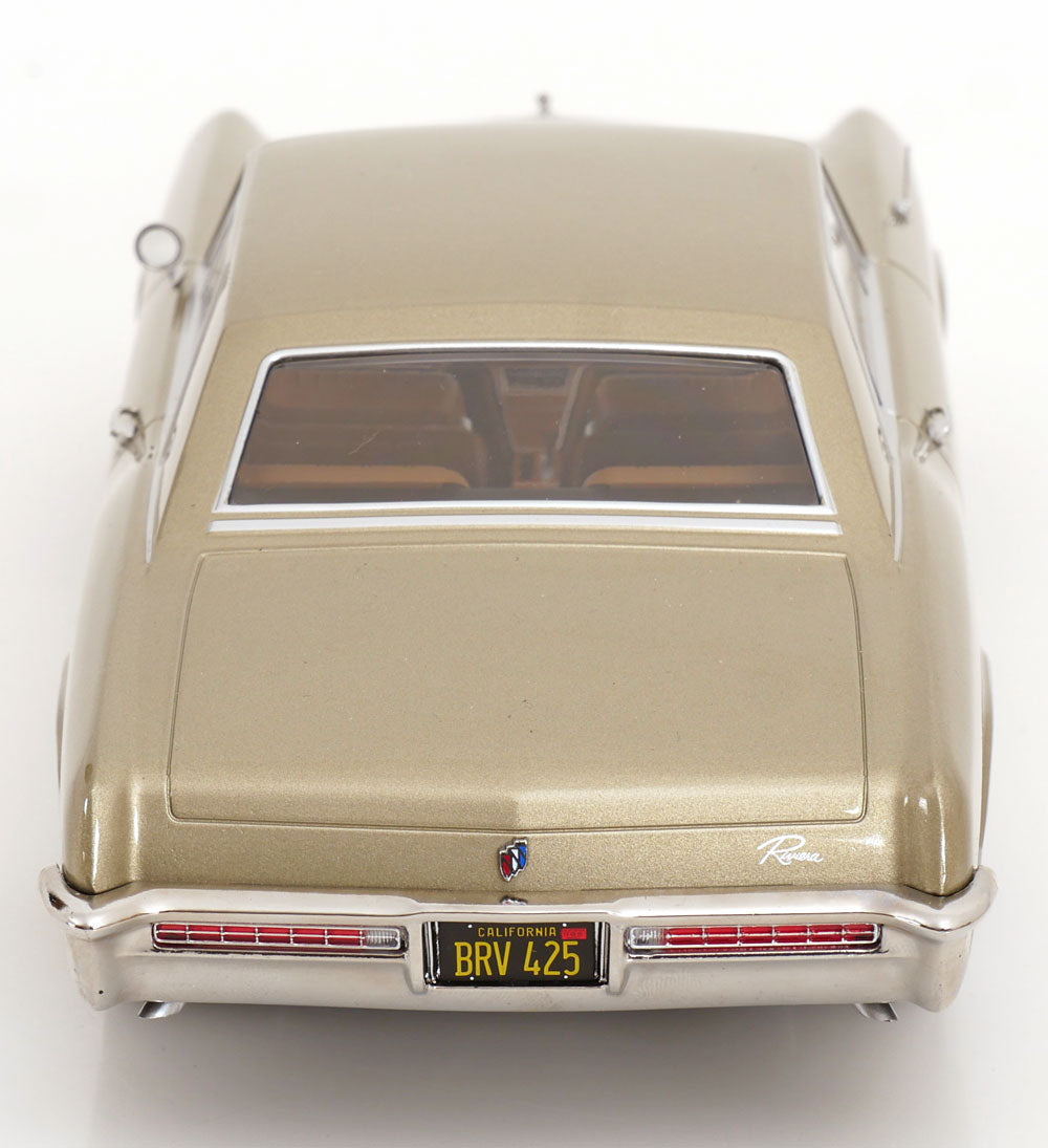 KK Scale 1965 Buick Riviera Gold Metallic 1:18
