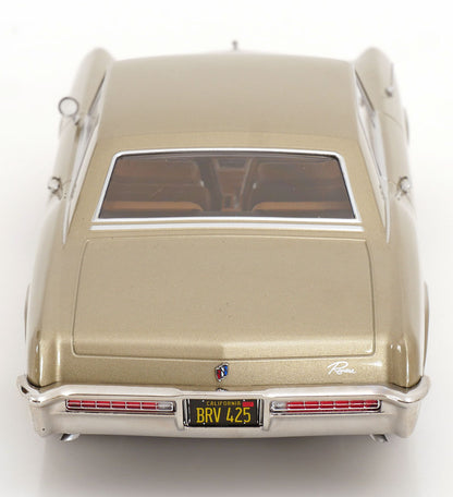 KK Scale 1965 Buick Riviera Gold Metallic 1:18