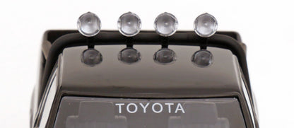 KK Scale 1985 Toyota Hilux Pickup Truck Back to the Future II Glossy Black 202 1:18