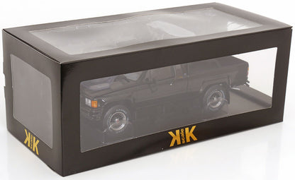KK Scale 1985 Toyota Hilux Pickup Truck Back to the Future II Glossy Black 202 1:18