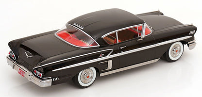 KK Scale 1958 Chevrolet Bel Air Impala Coupe Black 1:18