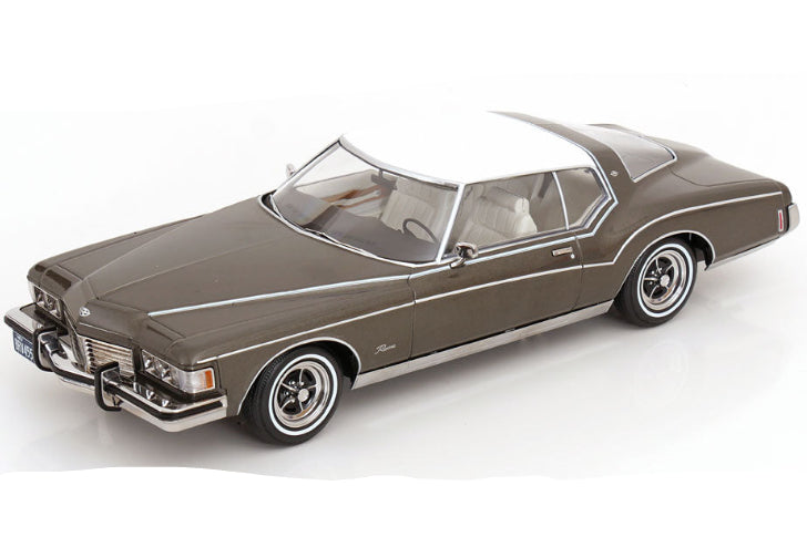 KK Scale 1973 Buick Riviera Grey Metallic 1:18
