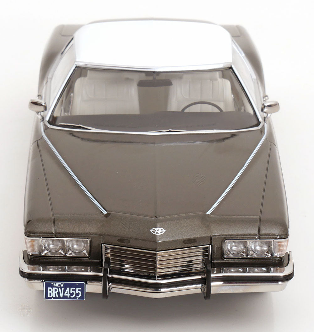 KK Scale 1973 Buick Riviera Grey Metallic 1:18