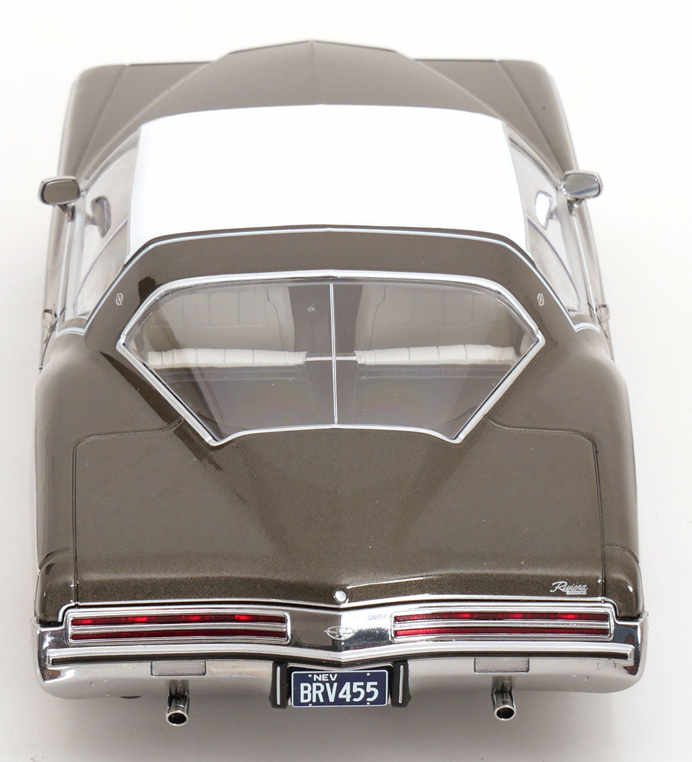 KK Scale 1973 Buick Riviera Grey Metallic 1:18