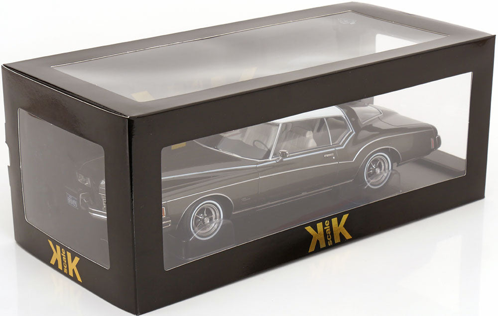 KK Scale 1973 Buick Riviera Grey Metallic 1:18
