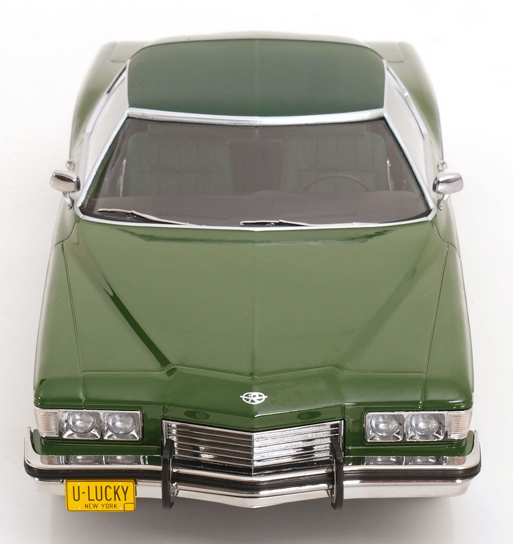 KK Scale 1973 Buick Riviera "X-Men Days of Future Past" Movie Green 1:18