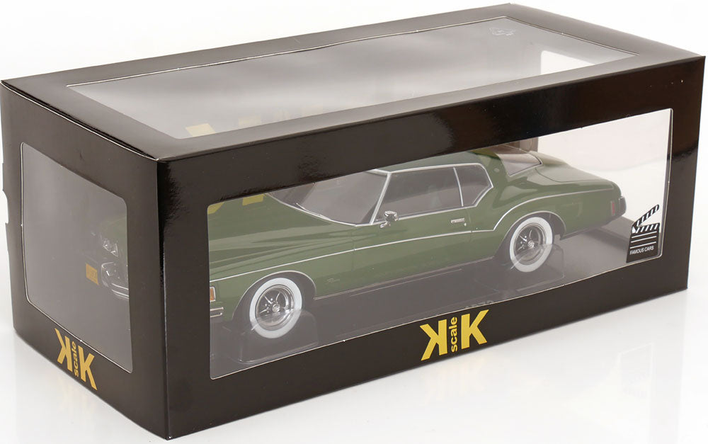 KK Scale 1973 Buick Riviera "X-Men Days of Future Past" Movie Green 1:18