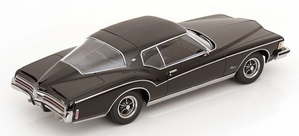KK Scale 1973 Buick Riviera "Red Rock West" Movie Black 1:18