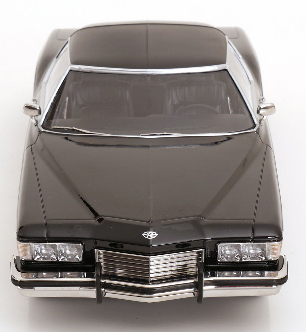 KK Scale 1973 Buick Riviera "Red Rock West" Movie Black 1:18
